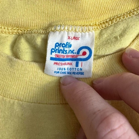 Vintage 1979 Seattle SuperSonics yellow single stitch tee - Picture 8 of 8